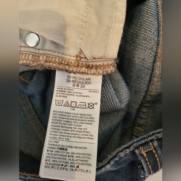 Gap Women Jeans Perfect Boot, Size 29x31 - Picture 5 of 7